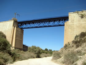 Puente sobre la rambla de Novelda (Monóvar). Fondo CDR.