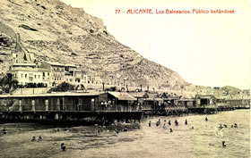 Balnearios de Alicante. 1920. Autoridad Portuaria de Alicante.